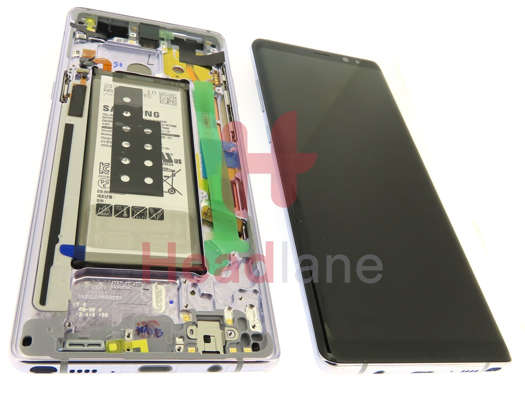 Samsung SM-N950 Galaxy Note 8 LCD Display / Screen + Touch + Battery - Grey