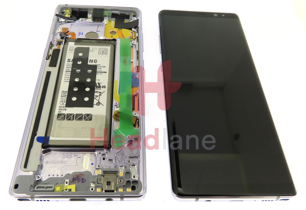 Samsung SM-N950 Galaxy Note 8 LCD Display / Screen + Touch + Battery - Grey