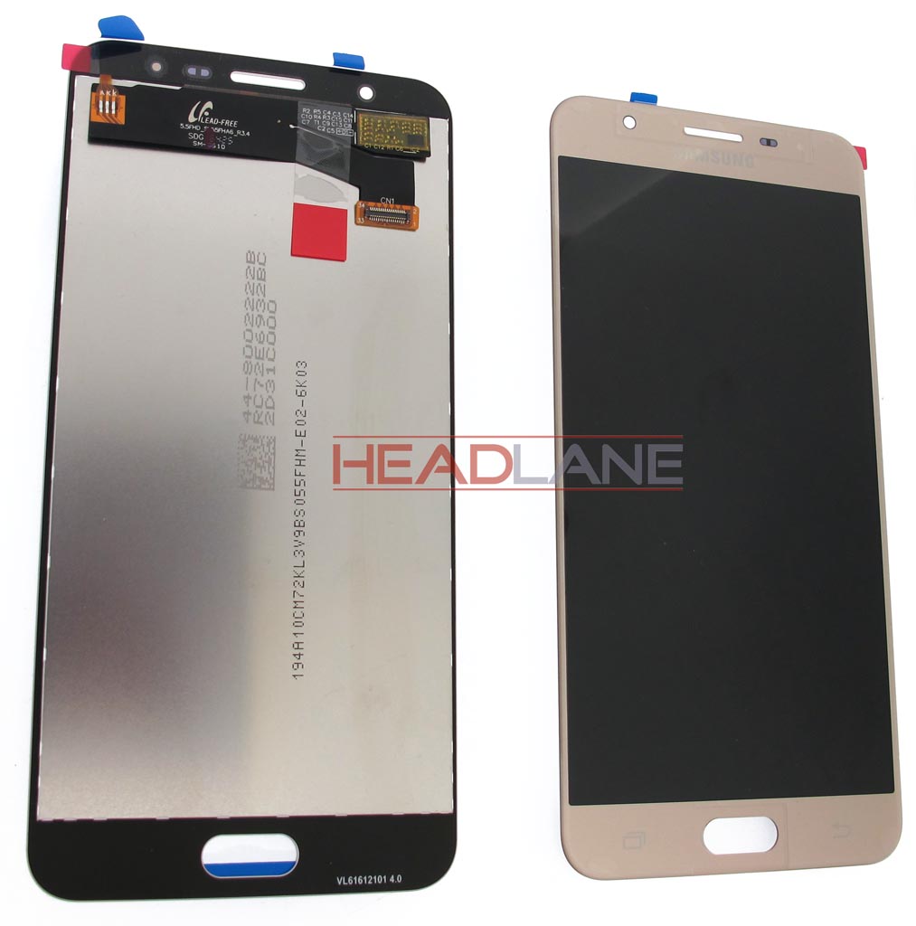 Samsung SM-G610 Galaxy On7 / J7 Prime LCD / Touch - Gold