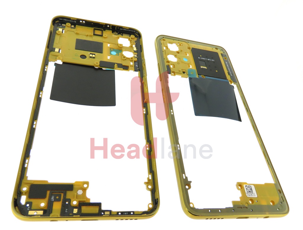 Xiaomi Poco M4 Pro 5G Middle Cover / Chassis - Yellow