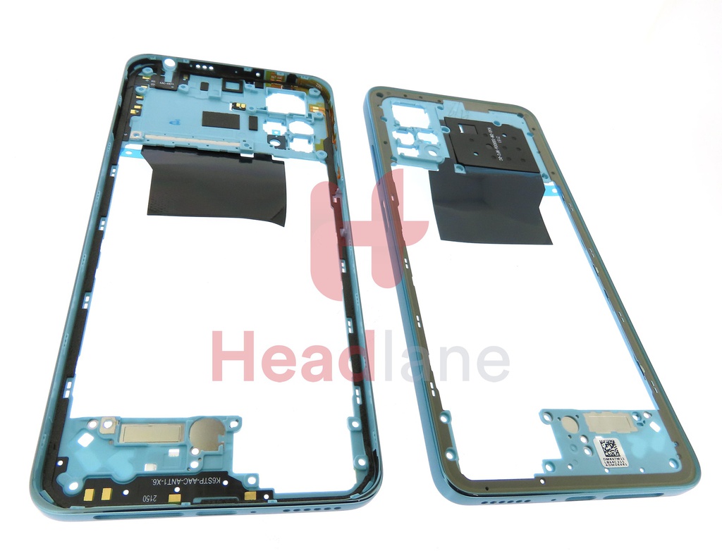 Xiaomi Redmi Note 11 Pro Middle Cover / Chassis - Blue