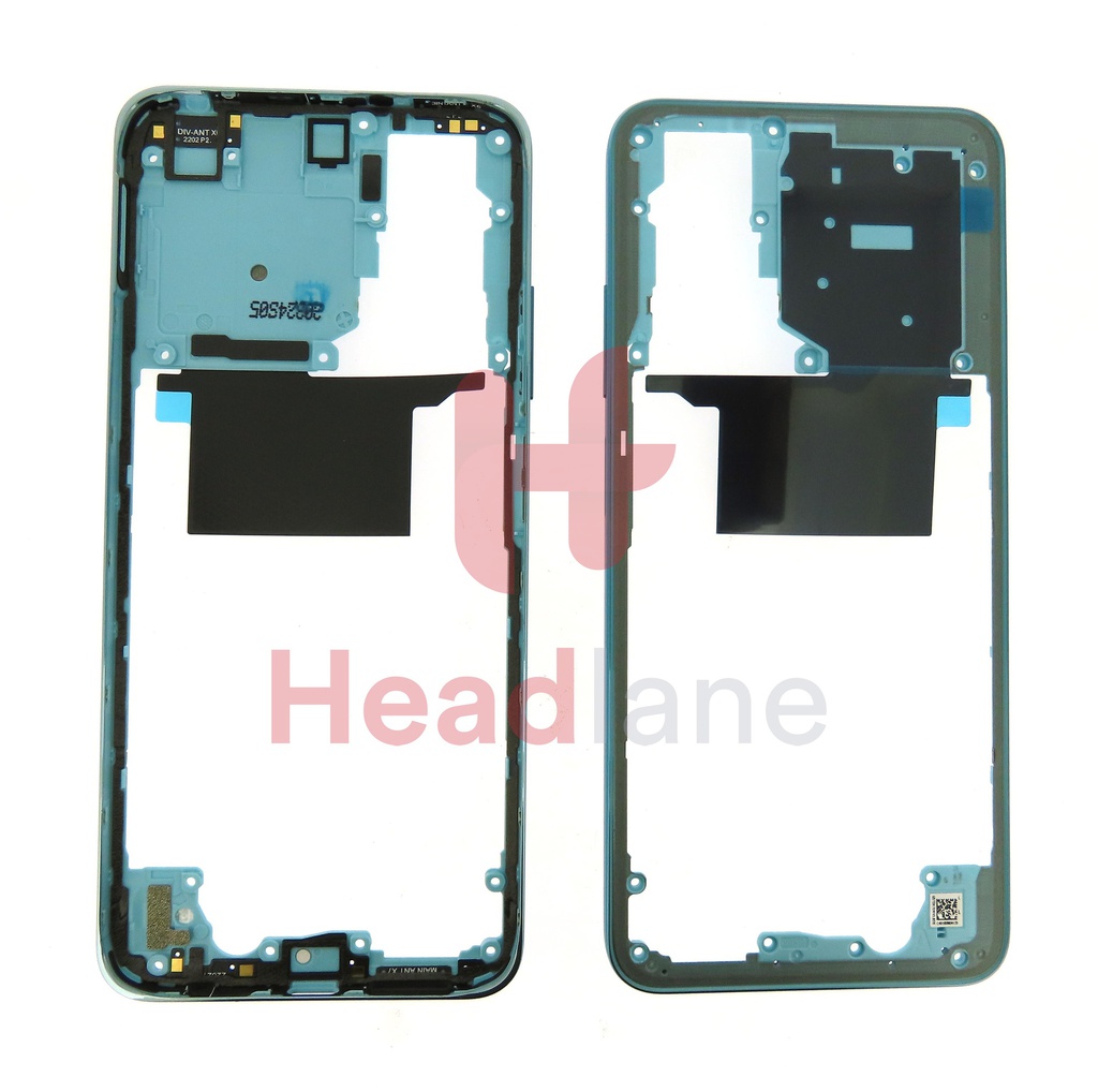 Xiaomi Redmi Note 11 Middle Cover / Chassis - Light Blue