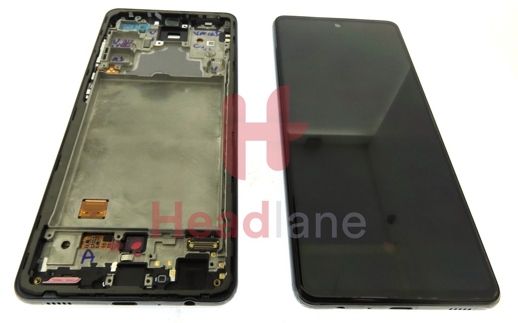Samsung SM-A725 Galaxy A72 4G LCD Display / Screen + Touch - Black