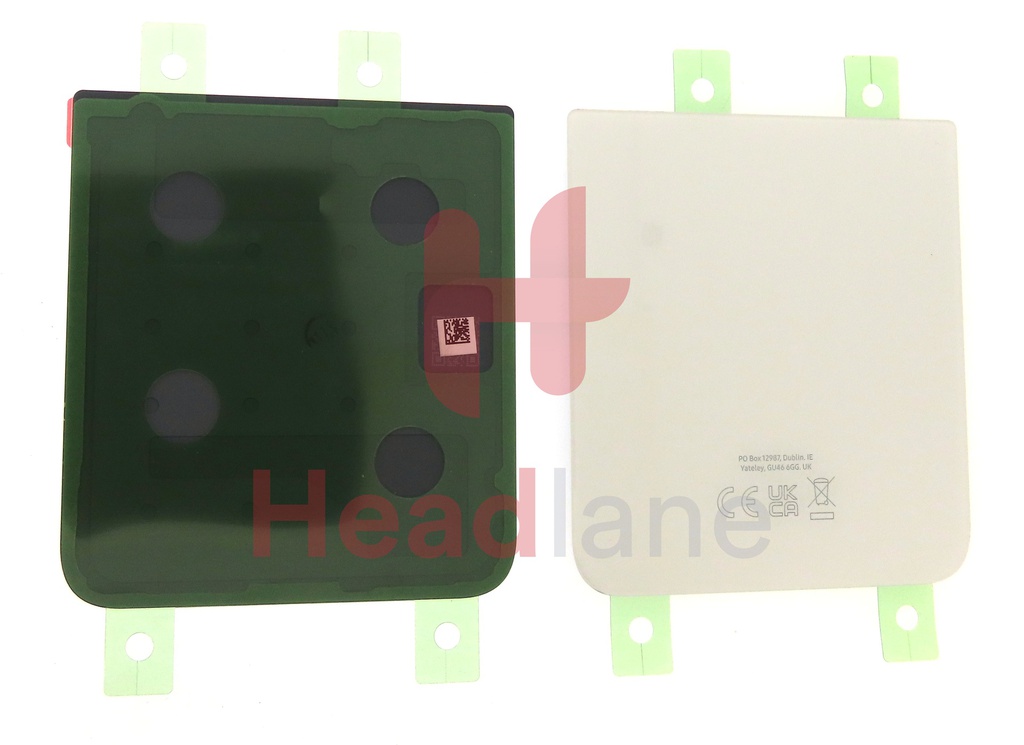 Samsung SM-F721 Galaxy Z Flip4 5G Back / Battery Cover - Bespoke White