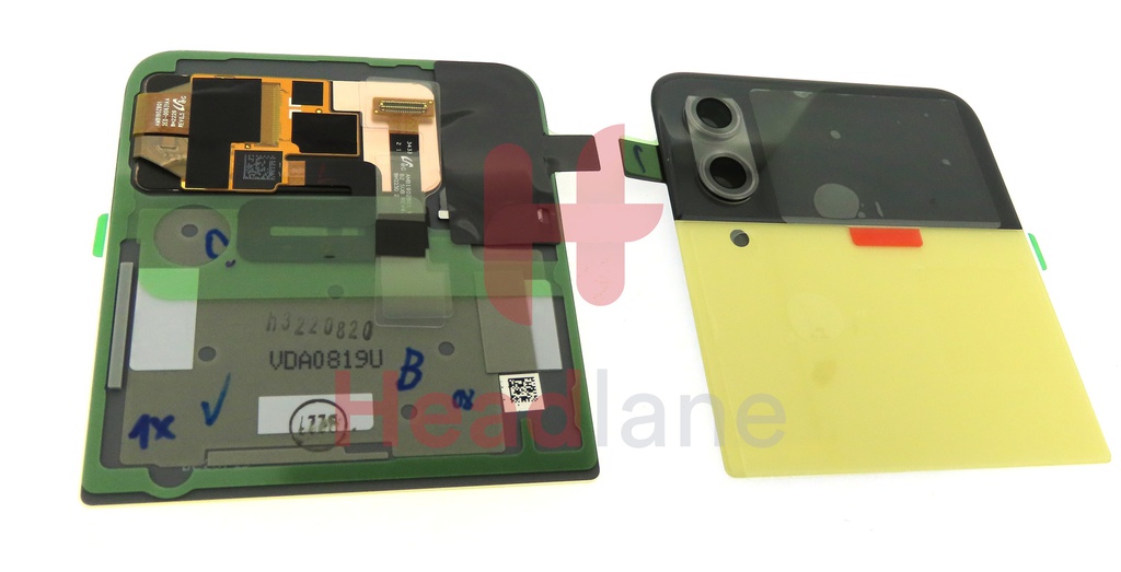 Samsung SM-F721 Galaxy Z Flip4 5G Outer LCD Display / Screen - Bespoke Yellow