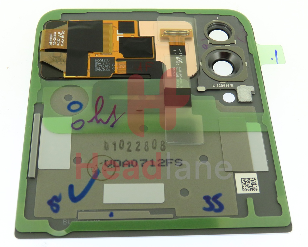 Samsung SM-F721 Galaxy Z Flip4 5G Outer LCD Display / Screen - Blue