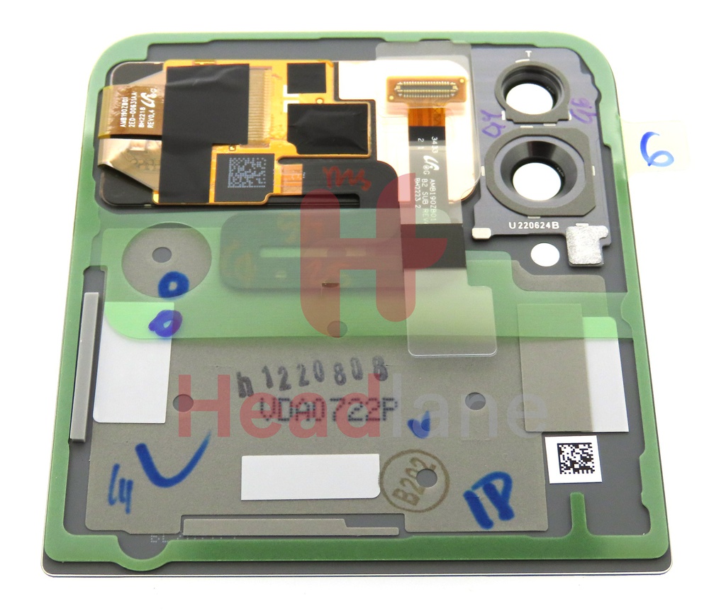 Samsung SM-F721 Galaxy Z Flip4 5G Outer LCD Display / Screen - Bespoke Navy