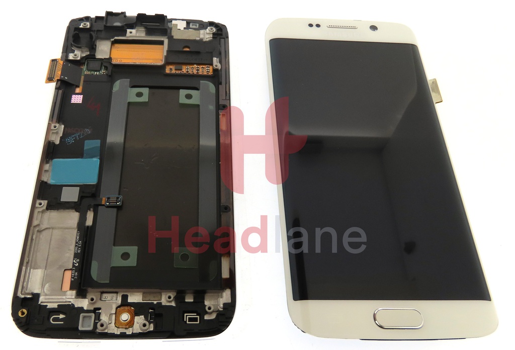 Samsung SM-G925F Galaxy S6 Edge LCD Display / Screen + Touch - White