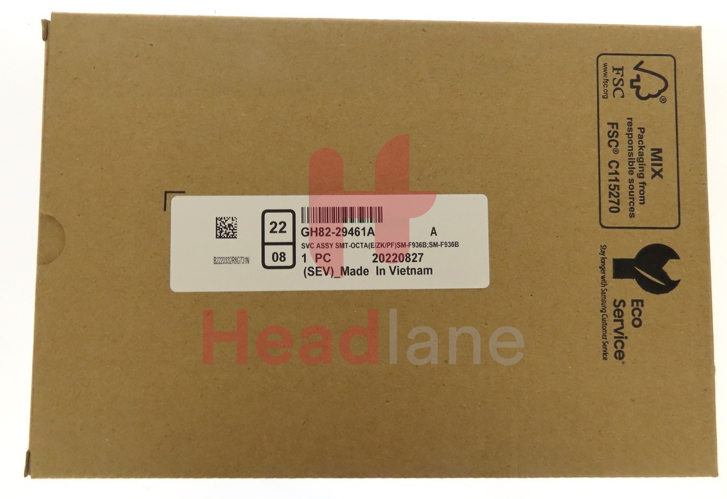 Samsung SM-F936 Galaxy Z Fold4 5G LCD Display / Screen + Touch - Phantom Black