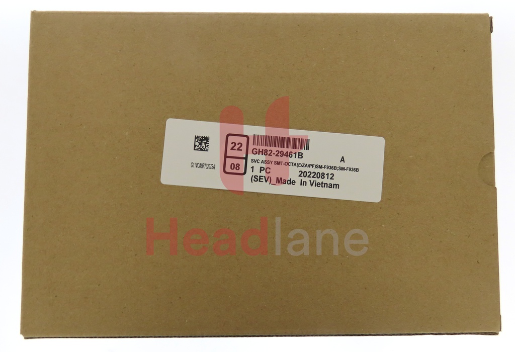 Samsung SM-F936 Galaxy Z Fold4 5G LCD Display / Screen + Touch - Greygreen