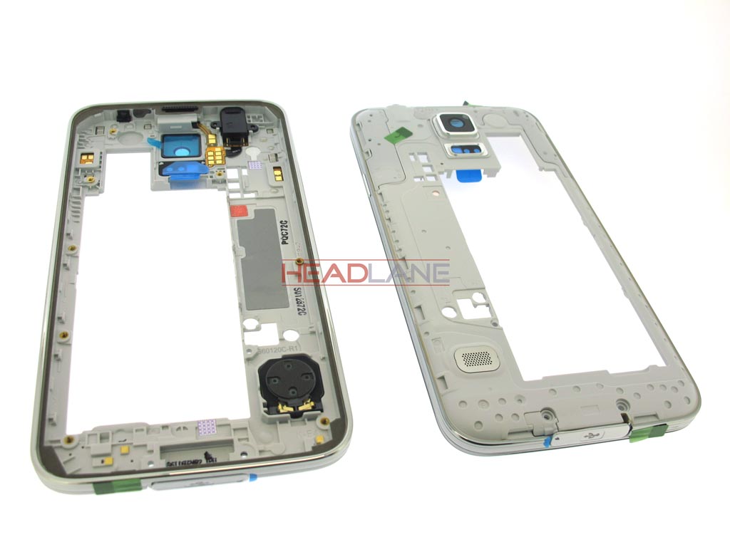 Samsung SM-G900F Galaxy S5 Middle Cover / Chassis - Black