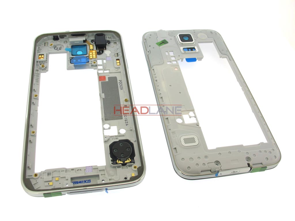 Samsung SM-G900F Galaxy S5 Middle Cover / Chassis - White