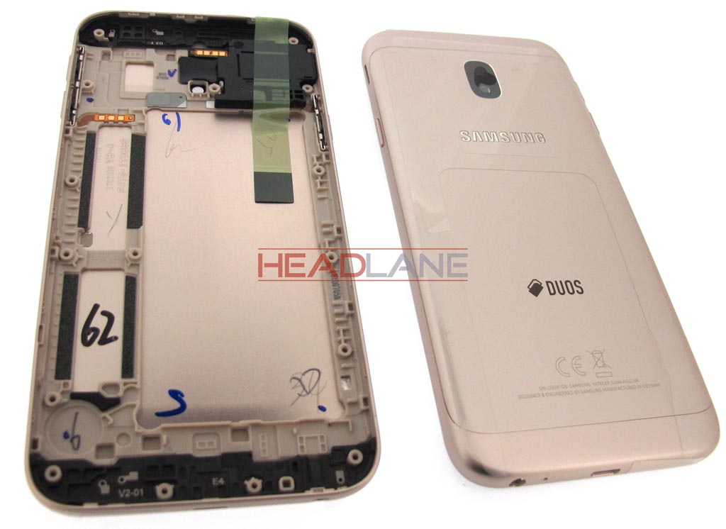 Samsung SM-J330 Galaxy J3 (2017) Battery Cover - Gold