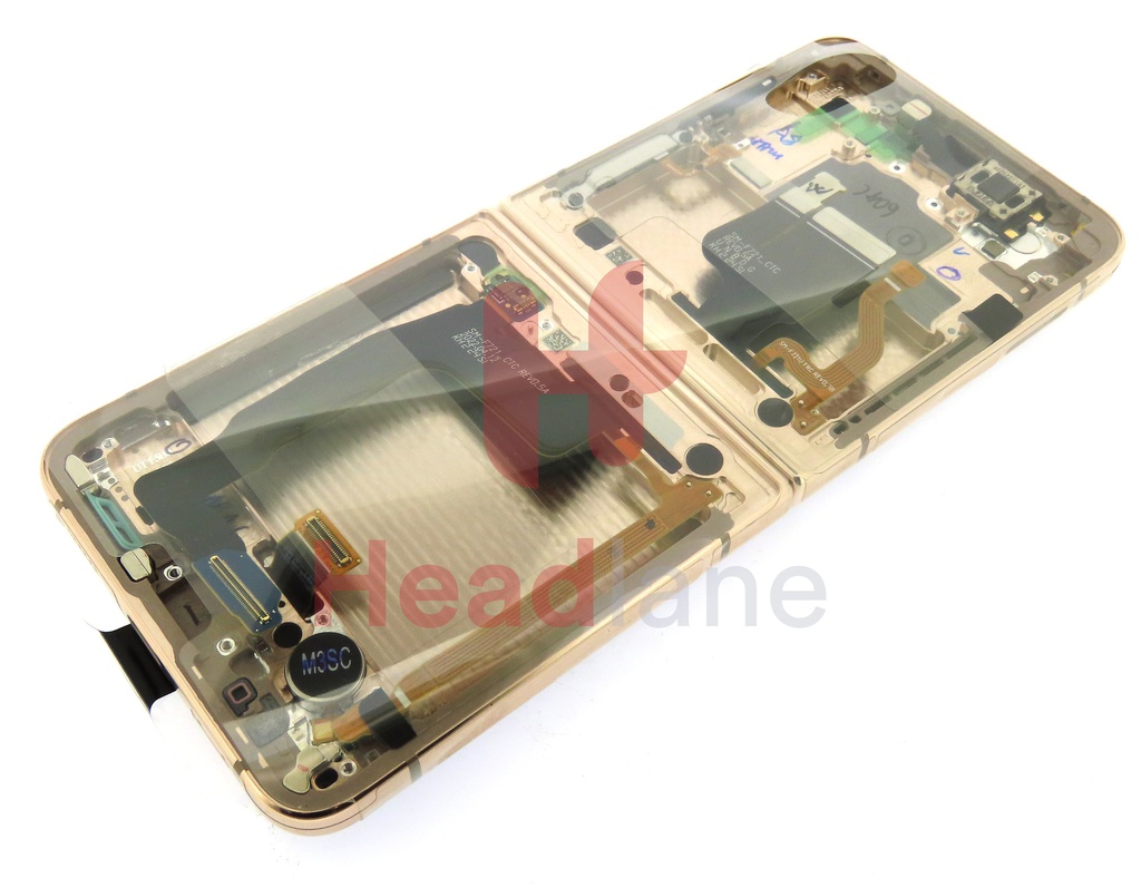 Samsung SM-F721 Galaxy Z Flip4 5G LCD Display / Screen + Touch - Pink Gold