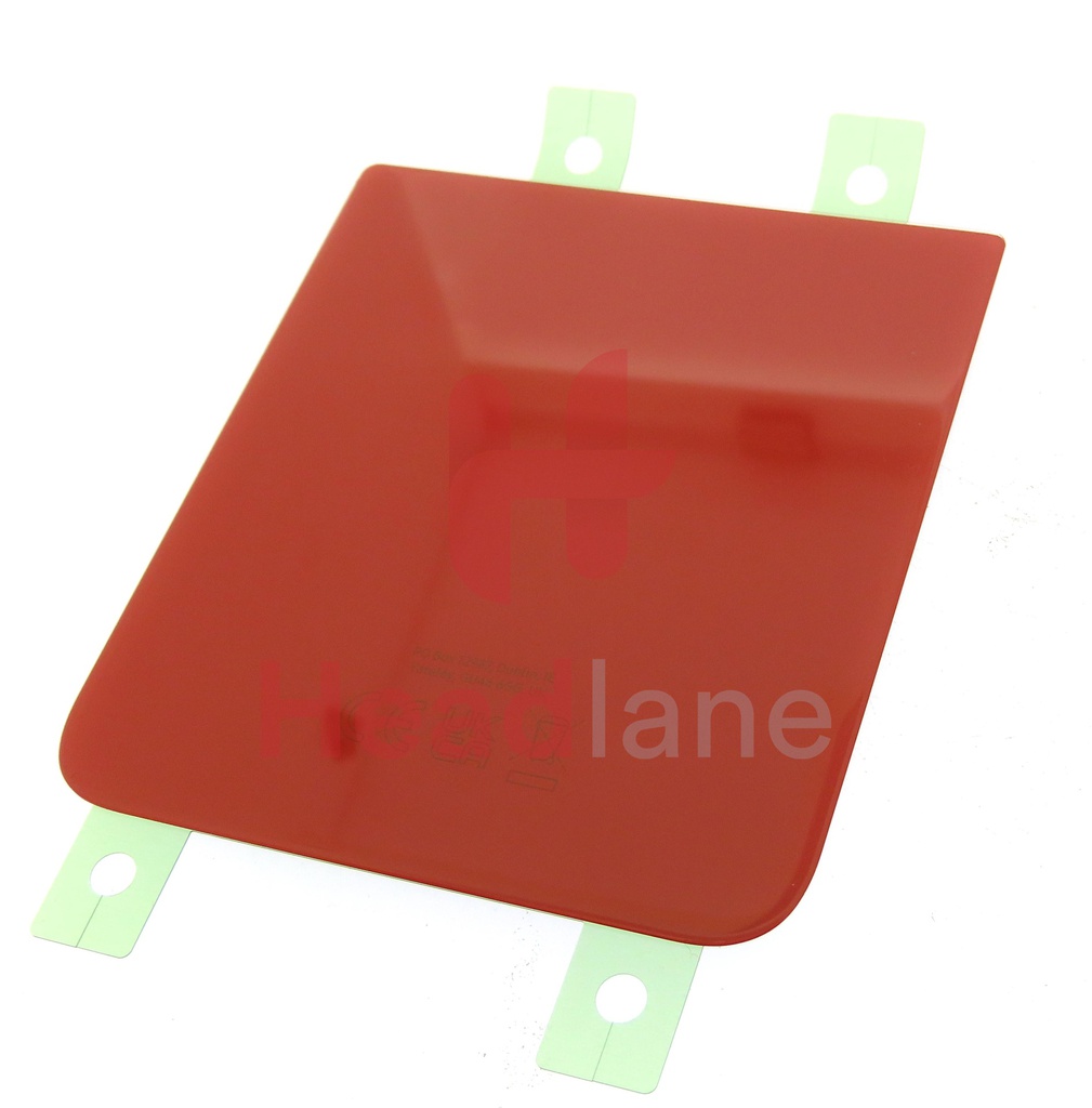 Samsung SM-F721 Galaxy Z Flip4 5G Back / Battery Cover - Bespoke Red