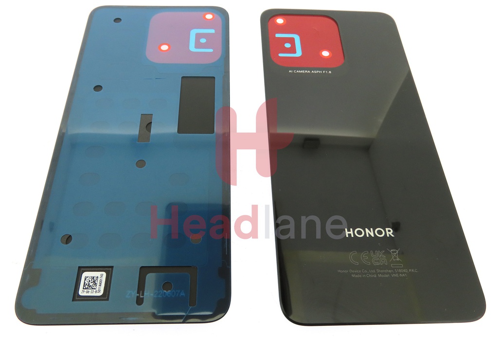 Honor X8 5G Back / Battery Cover - Black