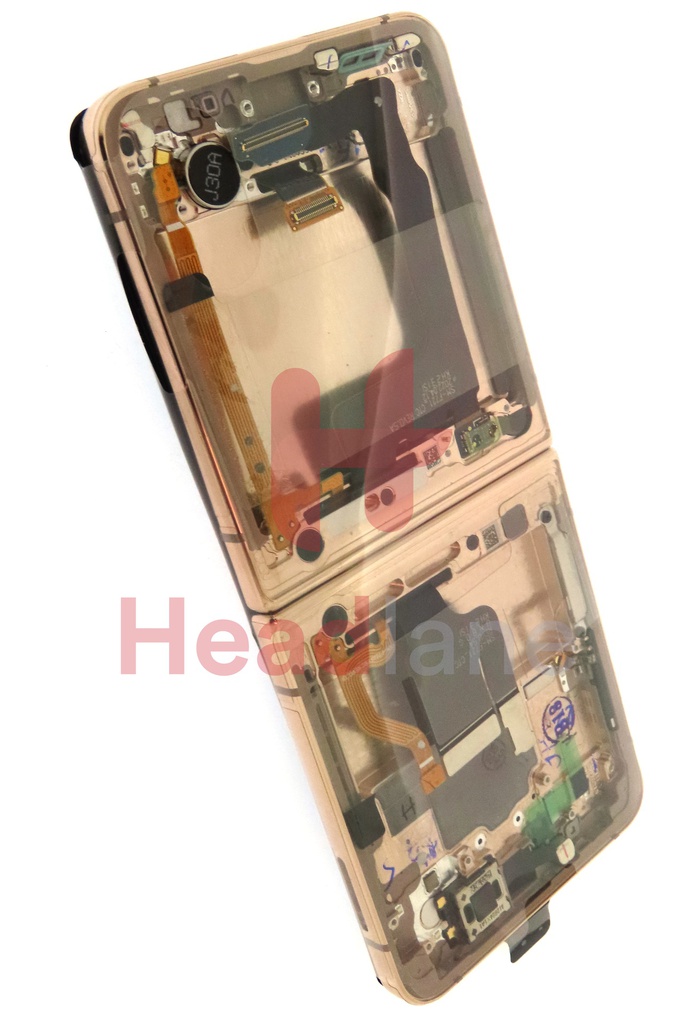 Samsung SM-F721 Galaxy Z Flip4 5G LCD Display / Screen + Touch - Pink Gold