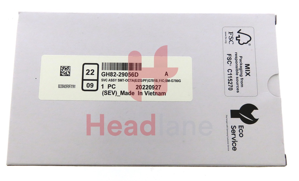 Samsung SM-G781 Galaxy S20 FE 5G LCD Display / Screen + Touch - Cloud Mint