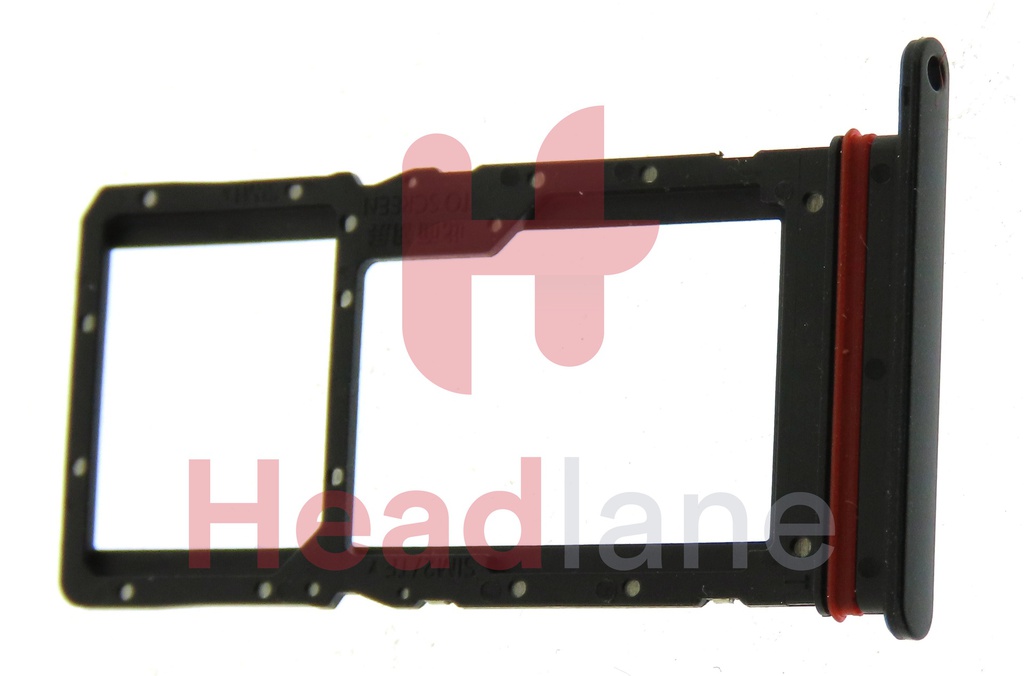 Honor X7 Dual SIM Card Tray - Black