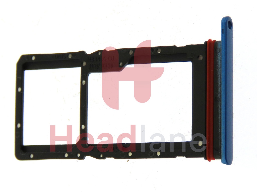 Honor X7 Dual SIM Card Tray - Blue