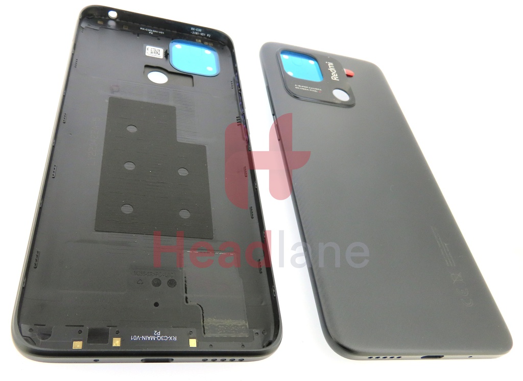 Xiaomi Redmi 10C Back / Battery Cover - Black