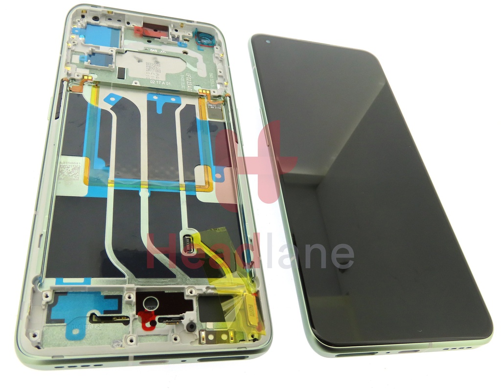 Realme RMX3300 GT2 Pro LCD Display / Screen + Touch - Green