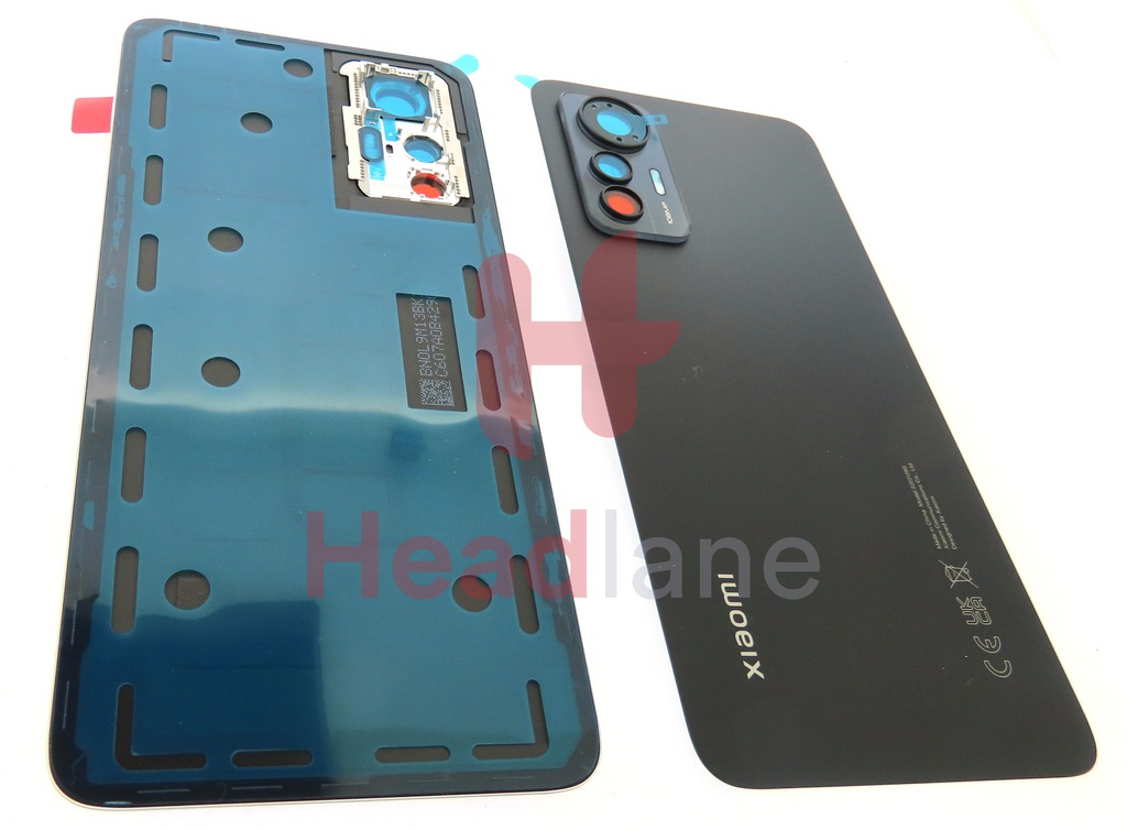 Xiaomi 12 Lite Back / Battery Cover - Black