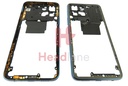 Honor X8 5G Middle Cover / Chassis + NFC Antenna - Blue