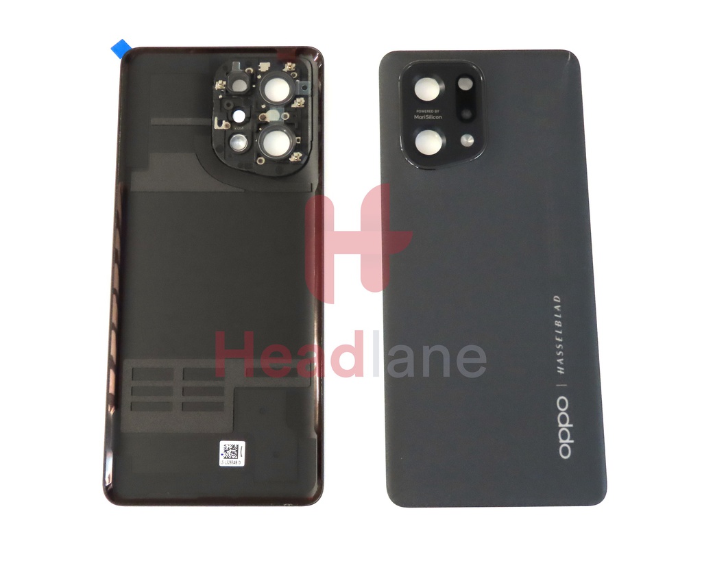 Oppo CPH2307 Find X5 Back / Battery Cover - Black