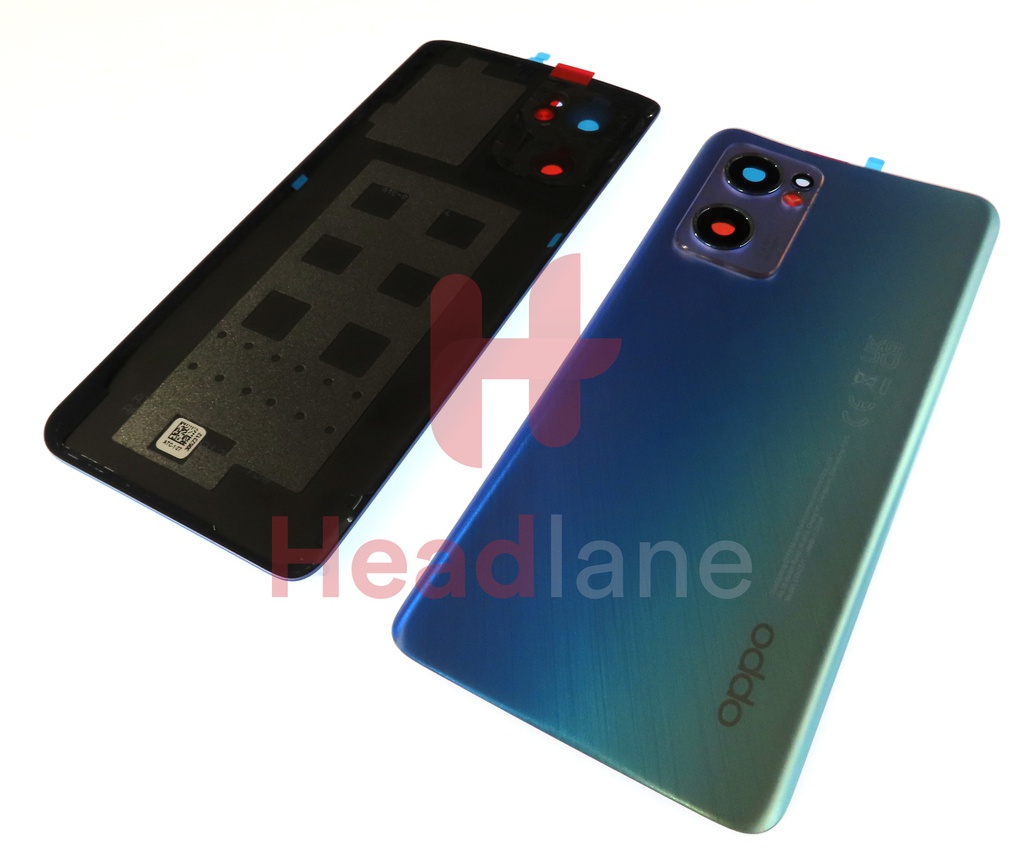 Oppo CPH2371 Reno7 5G / Find X5 Lite Back / Battery Cover - Blue