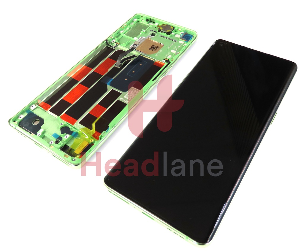 Oppo CPH2089 Reno4 Pro 5G LCD Display / Screen + Touch - Green Glitter