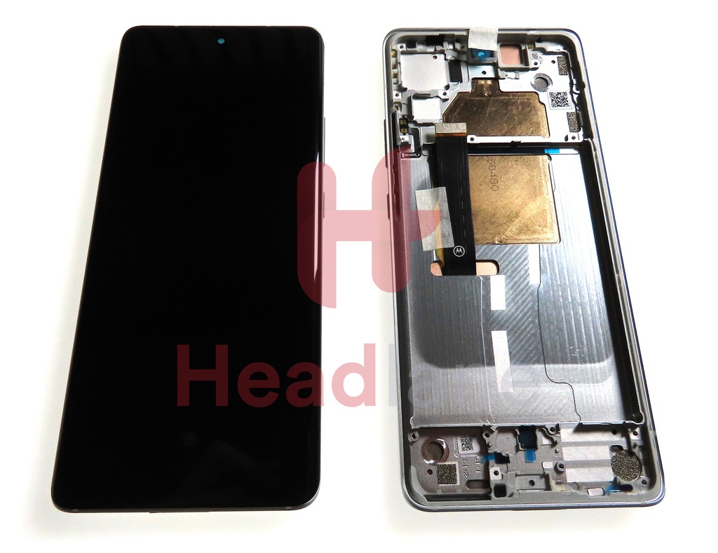 Motorola XT2243 Edge 30 Fusion LCD Display / Screen + Touch - White