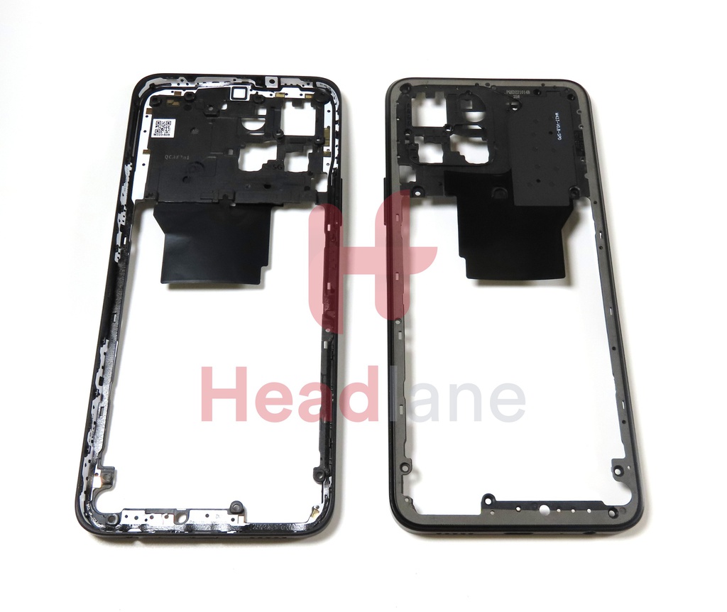 Honor X6 Middle Cover / Chassis + NFC Antenna - Black