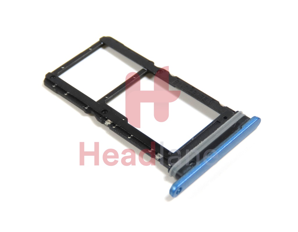 Honor X7a Dual SIM Card Tray - Blue