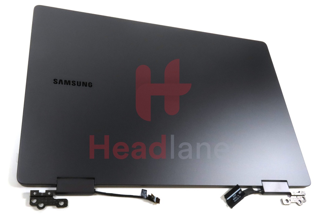 Samsung NP730QFG Galaxy Book3 360 OLED Display / Screen Assembly + Lid + Hinge - Graphite