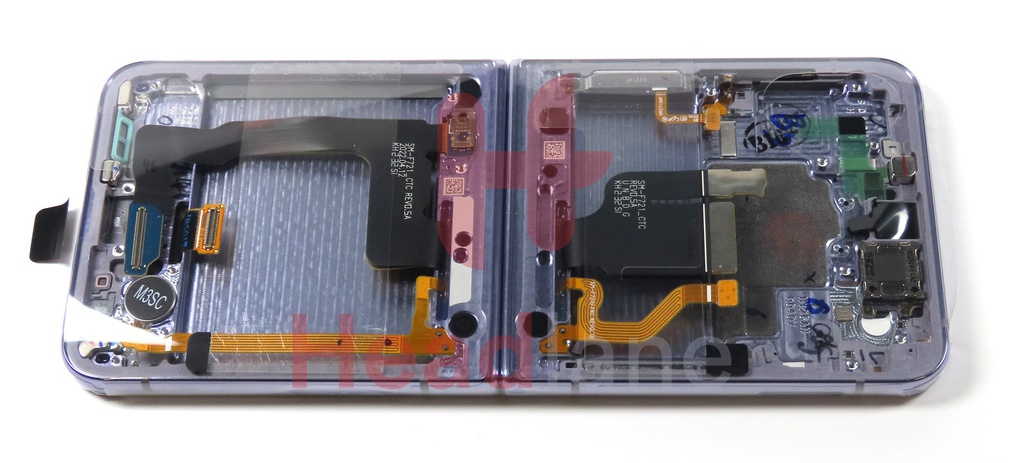 Samsung SM-F721 Galaxy Z Flip4 5G LCD Display / Screen + Touch - Bora Purple