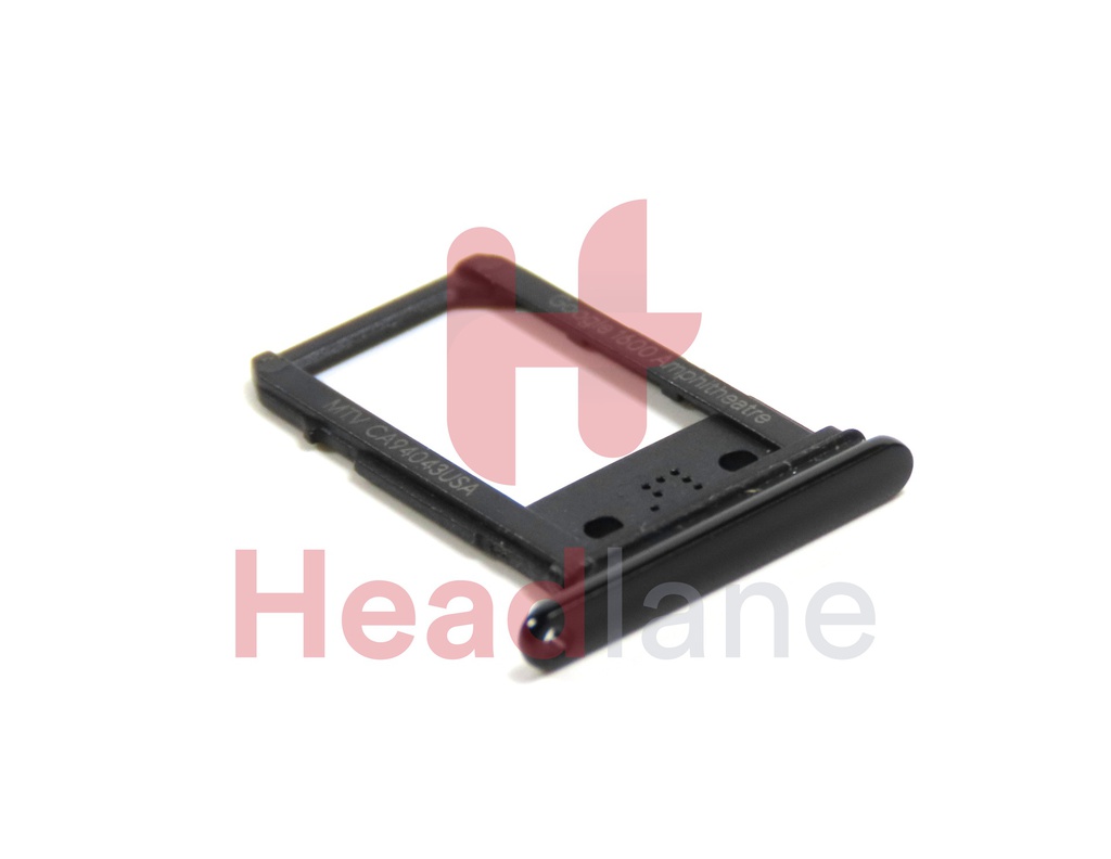 Google Pixel 3a SIM Card Tray - Jet Black