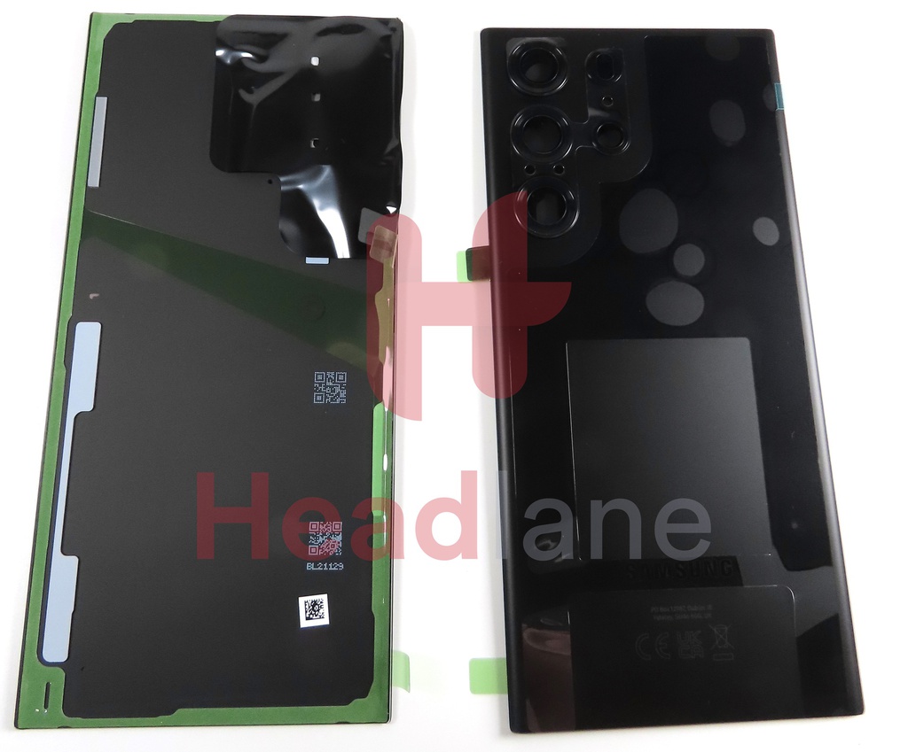 Samsung SM-S918 Galaxy S23 Ultra Back / Battery Cover - Black