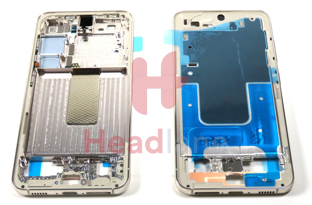 Samsung SM-S911 Galaxy S23 Display Frame / Chassis - Cream