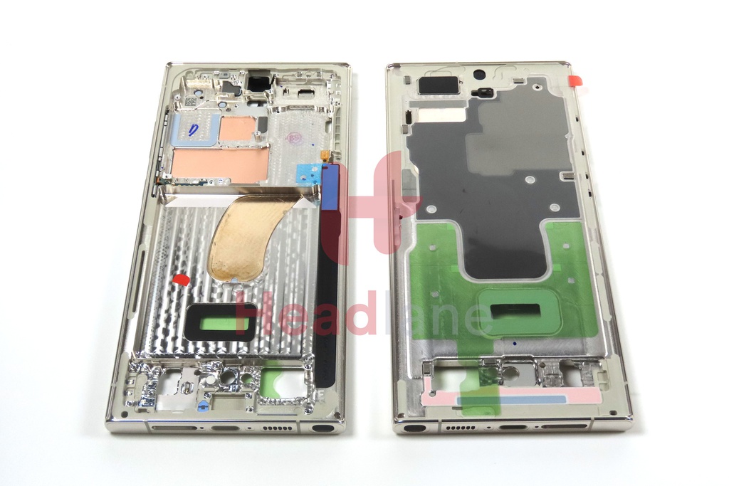 Samsung SM-S918 Galaxy S23 Ultra Display Frame / Chassis - Cream