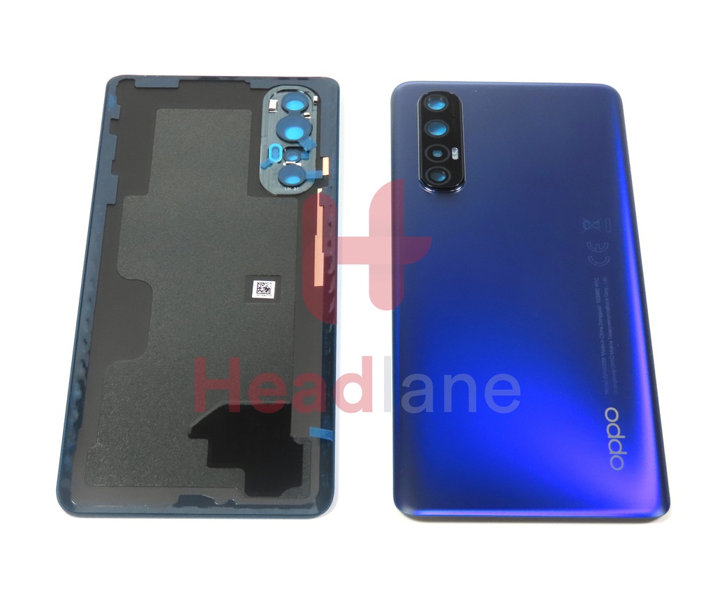Oppo CPH2009 Find X2 Neo Back / Battery Cover - Blue