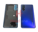 Oppo CPH2009 Find X2 Neo Back / Battery Cover - Blue