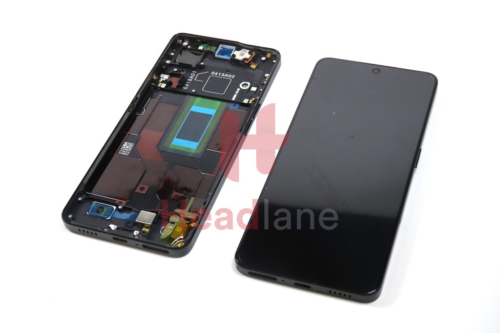 Oppo CPH2357 PFZM10 Reno8 Pro / Reno8 Pro+ LCD Display / Screen + Touch - Black