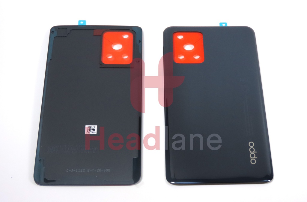 Oppo CPH2219 A74 Back / Battery Cover - Black