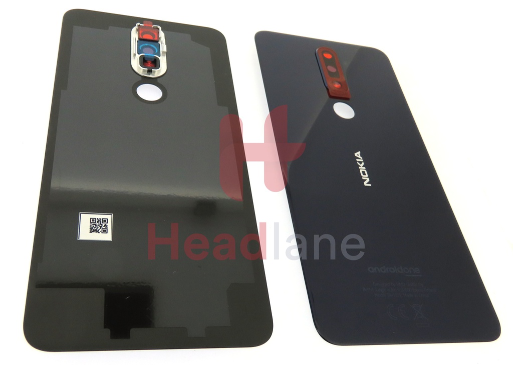 Nokia 5.1+ TA-1105, TA-1108 Back / Battery Cover - Blue