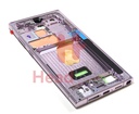 Samsung SM-S918 Galaxy S23 Ultra Display Frame / Chassis - Lavender