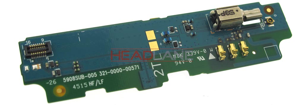 Sony D2203 D2206 Xperia E3 Microphone / Vibra PBA Board