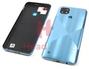 Realme RMX3201 C21 Back / Battery Cover - Cross Blue