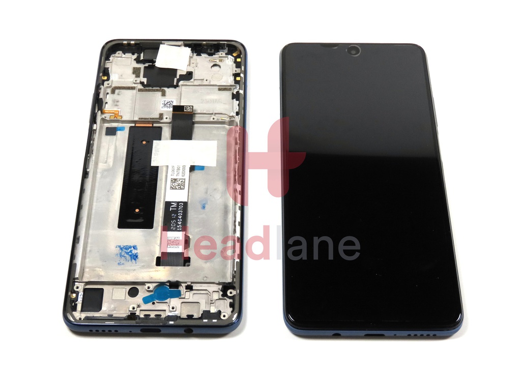 Xiaomi Redmi Note 9 Pro 5G / Mi 10T Lite 5G LCD Display / Screen + Touch - Black