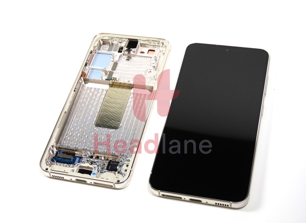 Samsung SM-S911 Galaxy S23 LCD Display / Screen + Touch - Cream